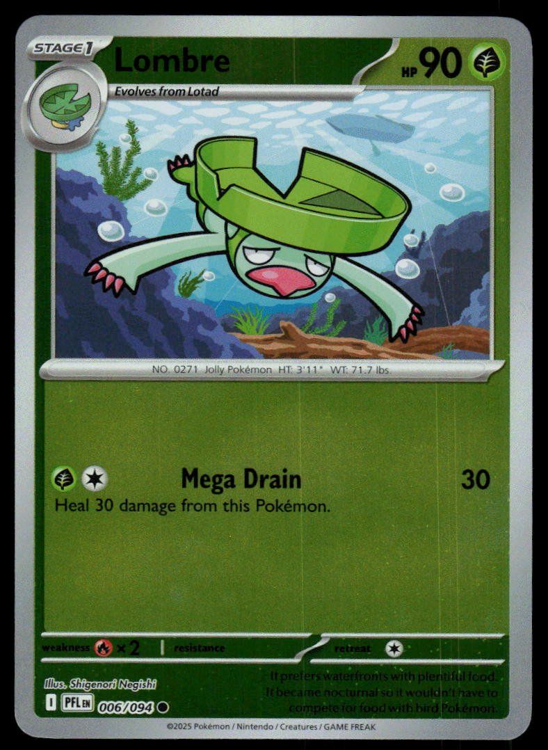 Pokémon Carte collezionabili: Pokemon Lombre 006/094 – Usato da Herisau venduto da Pokemon2025