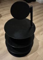 Etagiere Schwarz Metall