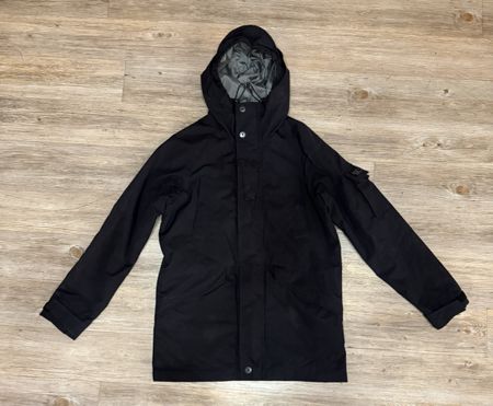 Schott N.Y.C. Jacke schwarz mit Kapuze guter Zustand