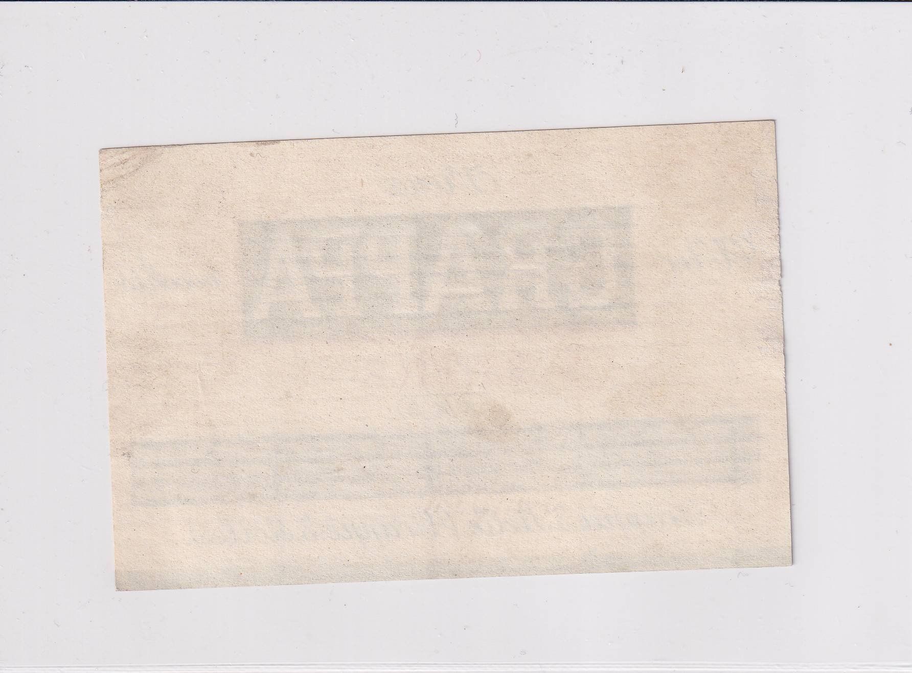 Carta: Etikette - Grappa 3 Stelle /bd – Usato da Hombrechtikon venduto da Rudolf07 1