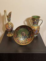 Lot de vase mosaïque 