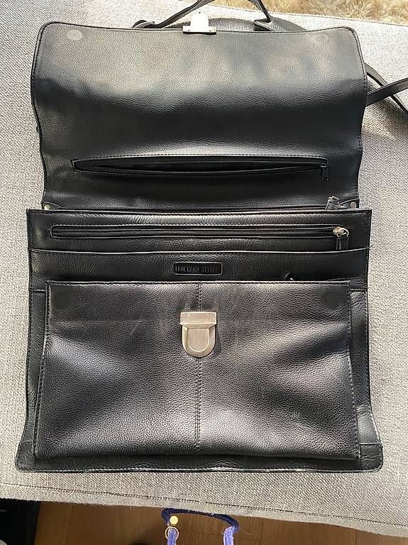Valigie & Borse: Akten Ledertasche schwarz – Nuovo (secondo la descrizione) da Rüti ZH venduto da Diana7770 4