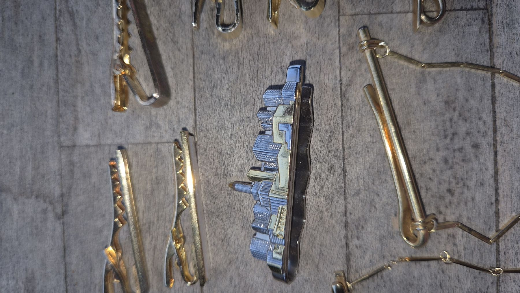 Sonstiger Schmuck: Krawattenhalter Set verschiedene Modelle  – Gebraucht aus Kölliken von Upcycling-by-Mc-TAM 1
