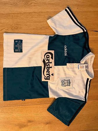 Liverpool Retro Trikot Adidas (Carlsberg) Grösse XS