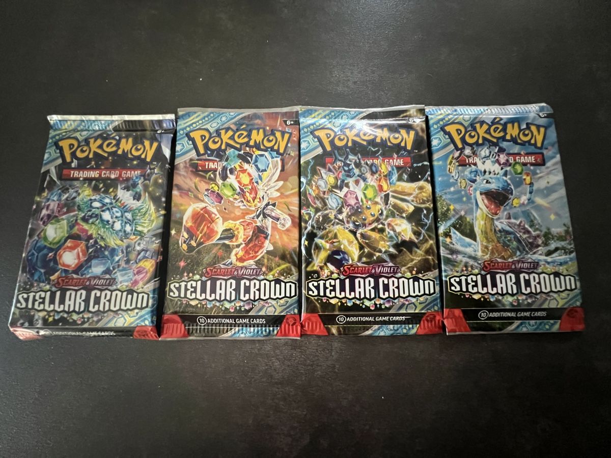 Pokémon Carte collezionabili: Booster Pokemon - Stellar Crown - Scarlet&Violet – Nuovo e nell'imballaggio originale da Buix venduto da ant_sfb9