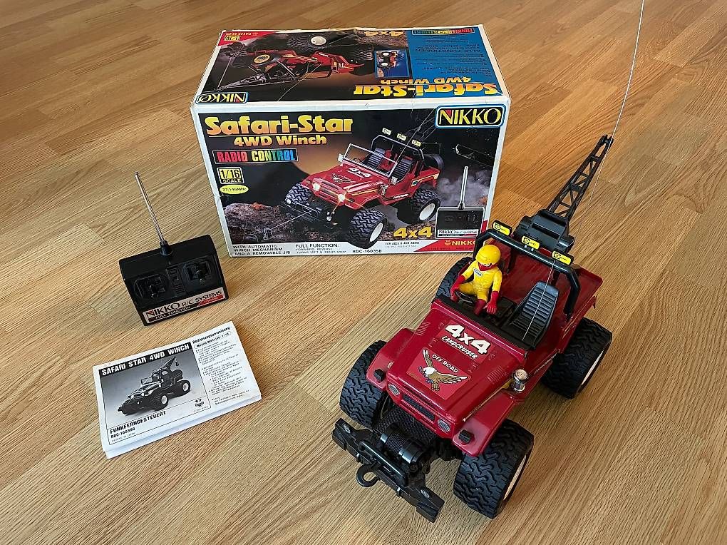 Nikko Modellismo RC: NIKKO Safari-Star 4WD Winch – Usato da Rotkreuz venduto da powermonger