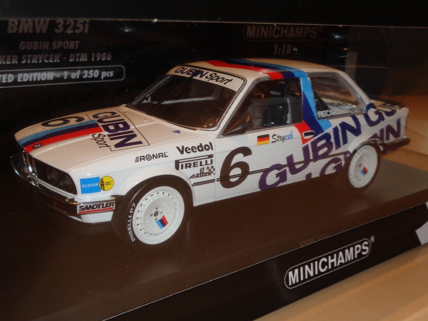 BMW Modellautos: 1:18 Minichamps BMW 325i E30 DTM – Neu und originalverpackt aus Reconvilier von rallycar