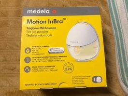 Medela Motion InBra tragbare Milchpumpe neu