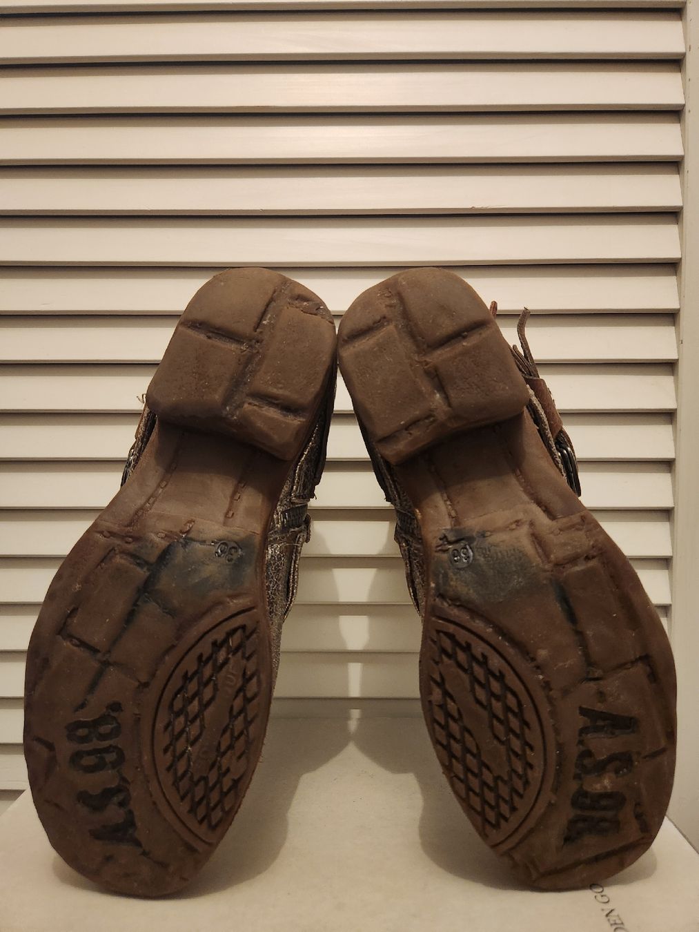 A.S.98 Damenschuhe: AS98 Airstep botines en cuir taille 36 – Gebraucht aus Lausanne von man_rw9q 8