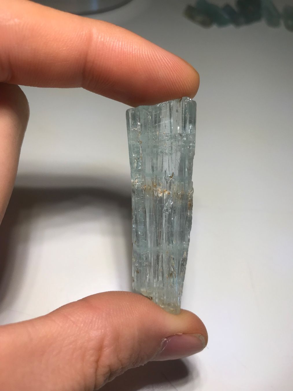 Pietre preziose: Aquamarin roh 71.2 Karat – Nuovo (secondo la descrizione) da Biel venduto da djvalbnc