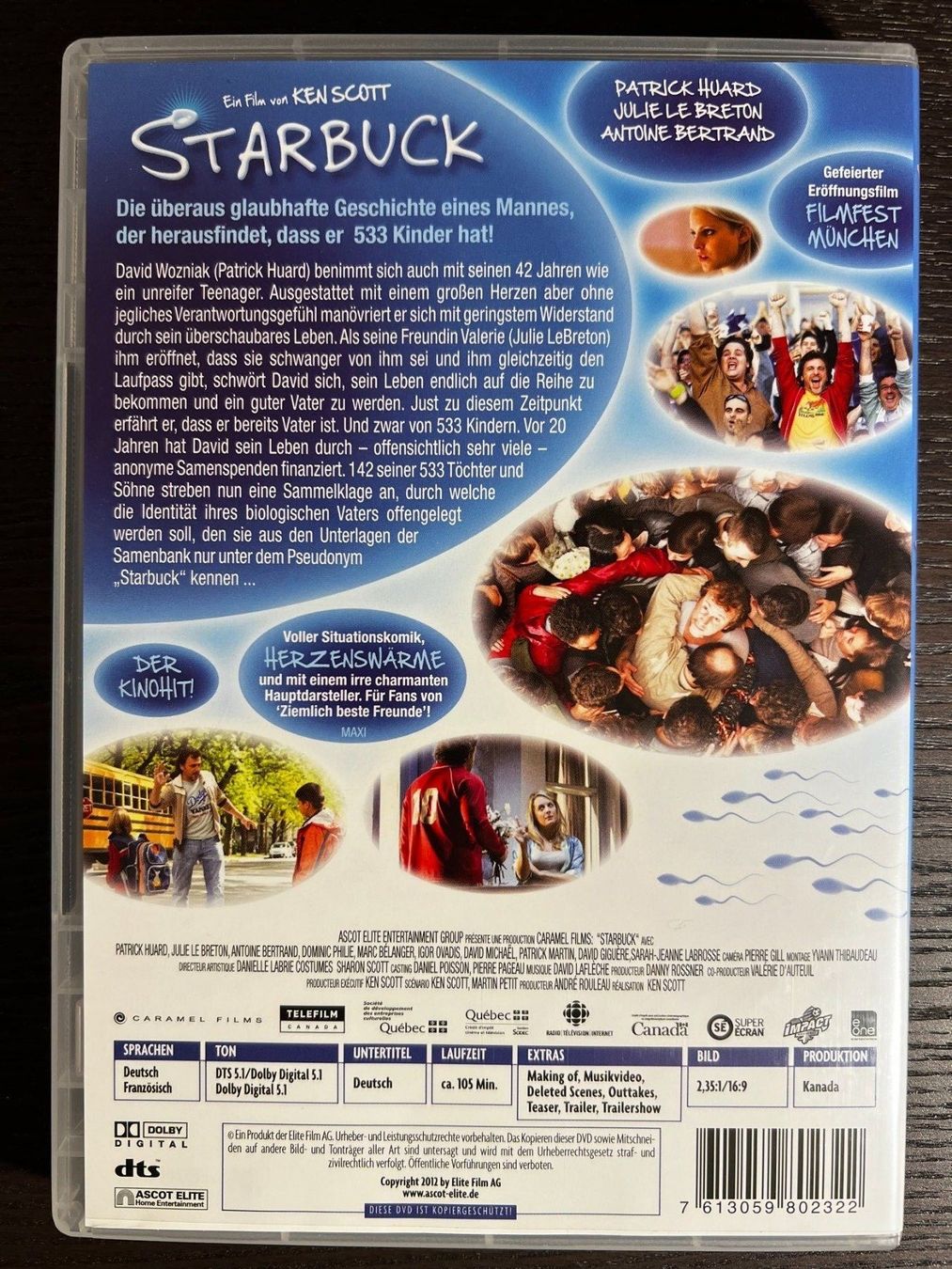Tutti i DVDs: Starbuck – Usato da Zürich venduto da FilmFreunde 1