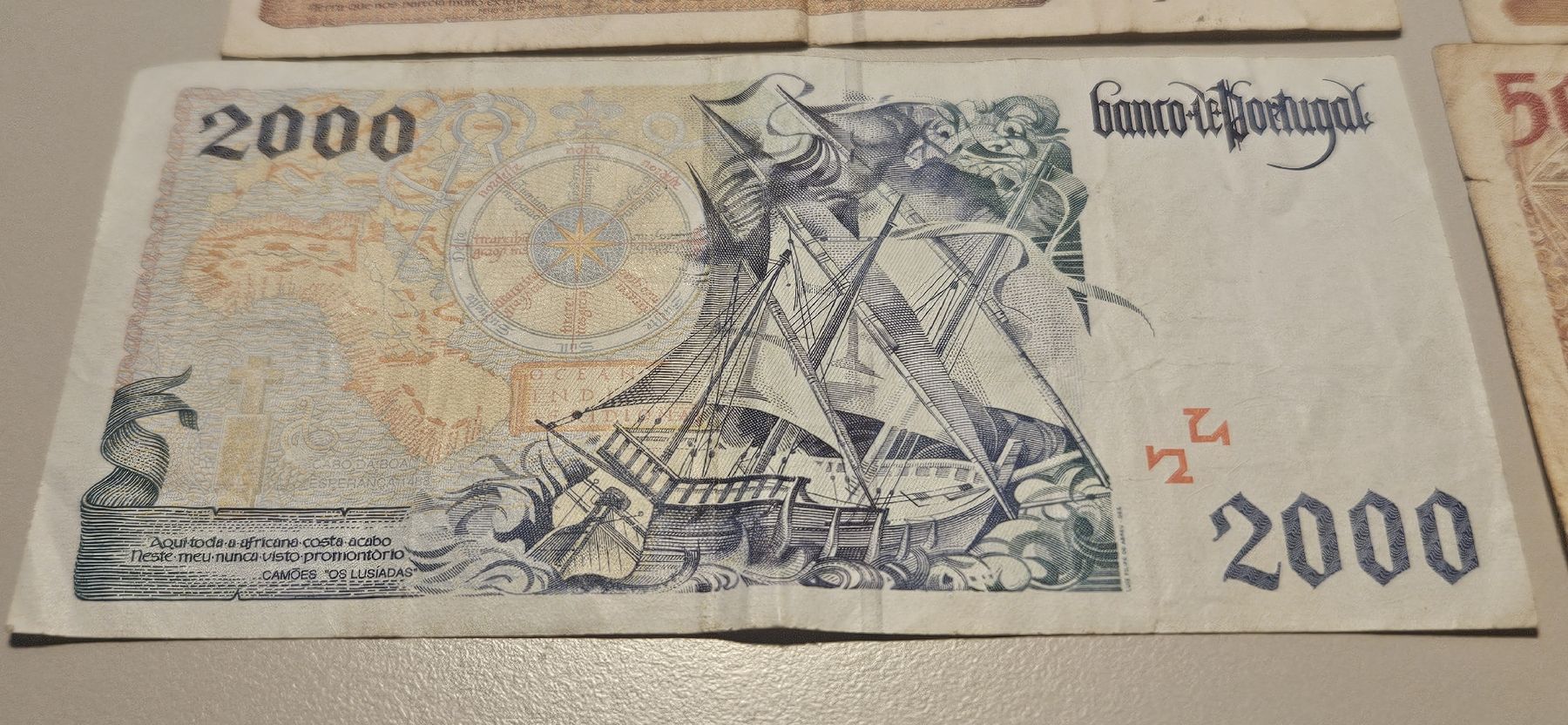 Banknoten: 4000 Escudos 1997 – Gebraucht aus Belp von Ginus85 6