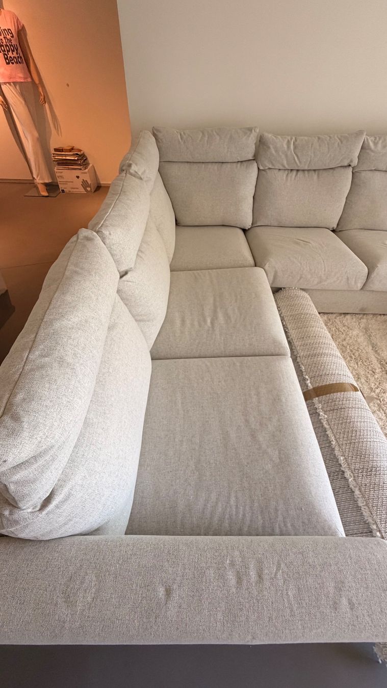 Ikea Sofas: Grosse U-Form Wohnlandschaft beige, Top Zustand VIMLE – Gebraucht aus Opfikon von markus.jost 1