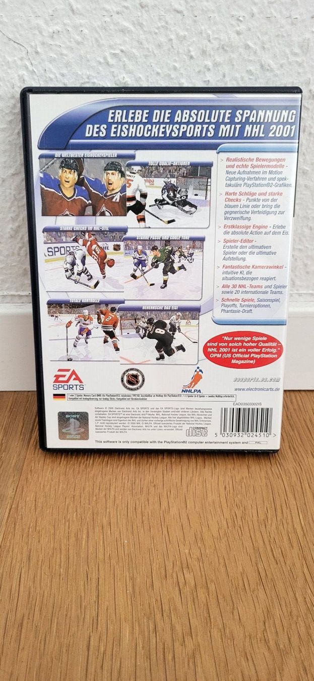 Sony Giochi: PS 2 - NHL 2001 – Usato da Münsingen venduto da DigitaleSpielecke 1