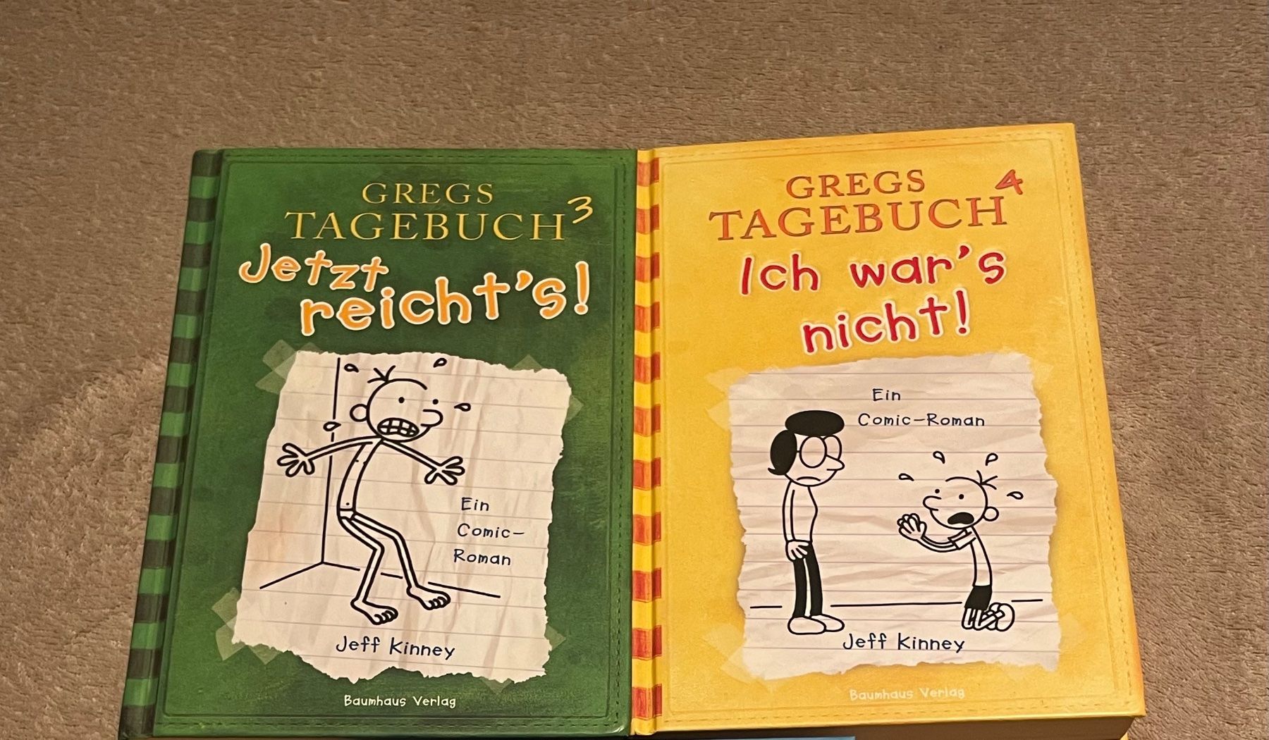 Bücher: Gregs Tagebuch Buch-Set 3 & 4 – Gebraucht aus Niederwangen BE von m_s13