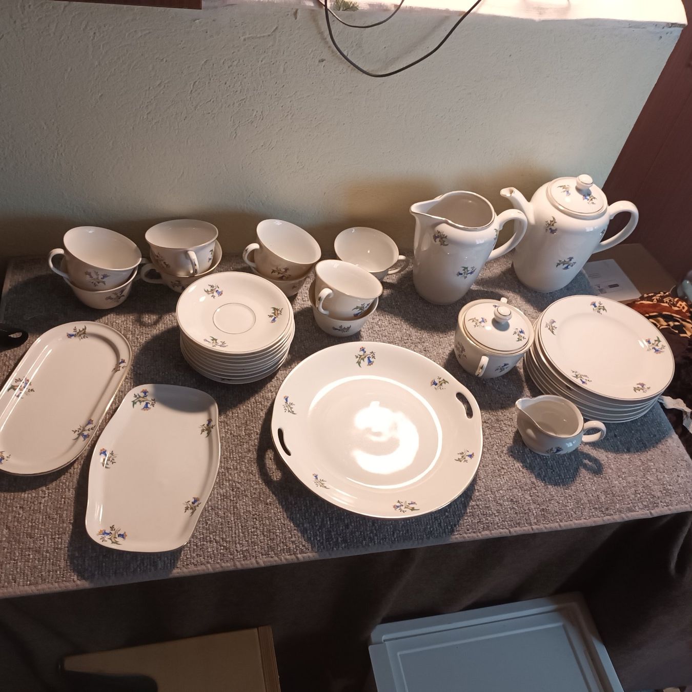 Set di piatti: Tee servis Dessert servis Geschirr Set – Usato da Steinen venduto da HELD84