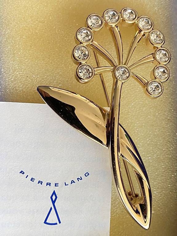 Pierre Lang Spille & Fermagli: Pierre Lang Brosche Blume – Nuovo (secondo la descrizione) da Oeschgen venduto da Gini2006