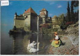 Chateau de Chillon pres Montreux