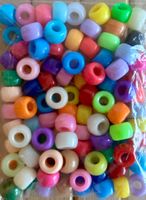 Acryl Bastelperlen bunt 6*9mm / 100 Stück