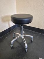 Ainilaily Rollhocker höhenverstellbar, schwarz
