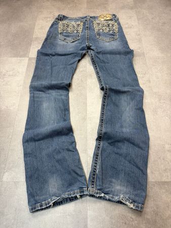 Vintage Miss Me Bootcut Flared Jeans - Grösse M/30