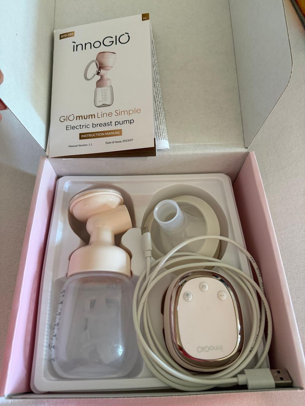 Accessoires pour allaitement: Milchpumpe – D'occasion à Remigen par tad_lg2j 2