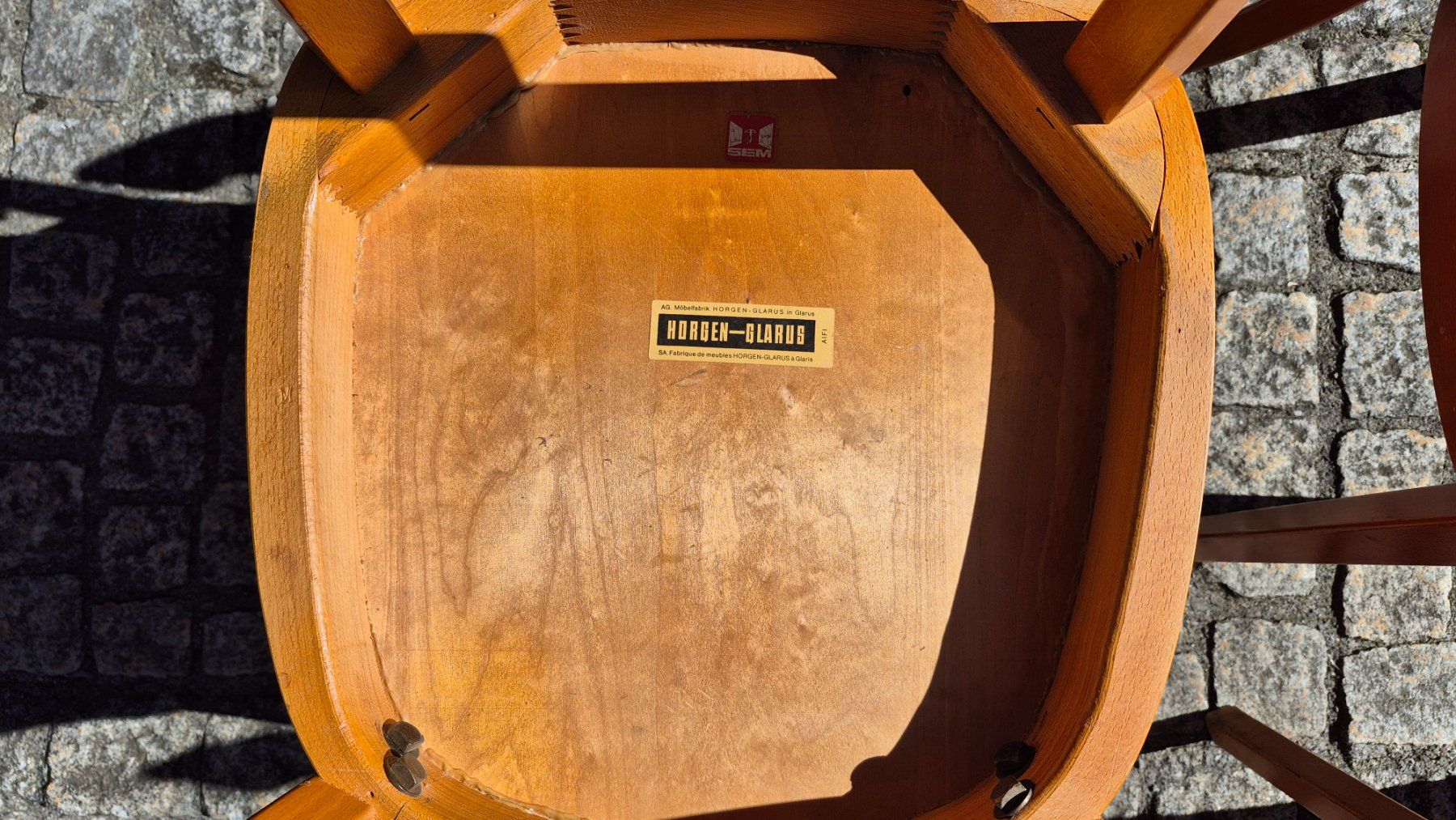Horgen Glarus Chaises: 4 Holzstühle Horgen Glarus – D'occasion à Engi par Mil_31 5