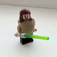 Lego Star Wars sw1334b - Qui-Gon Jinn + Lightsaber Brand New
