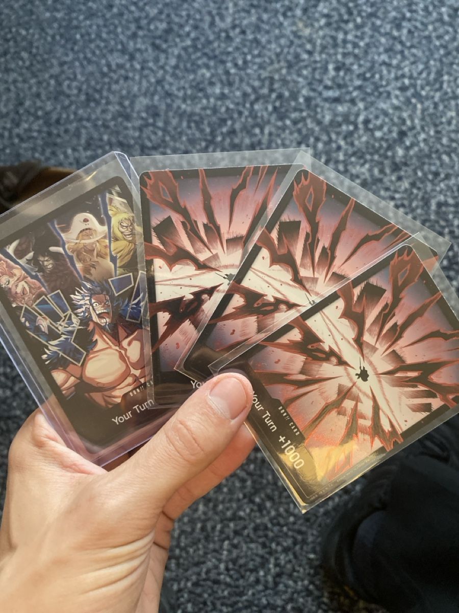 Bandai Carte collezionabili: One Piece17 Don Karten 4er Set – Nuovo (secondo la descrizione) da Ettingen venduto da RobiMM