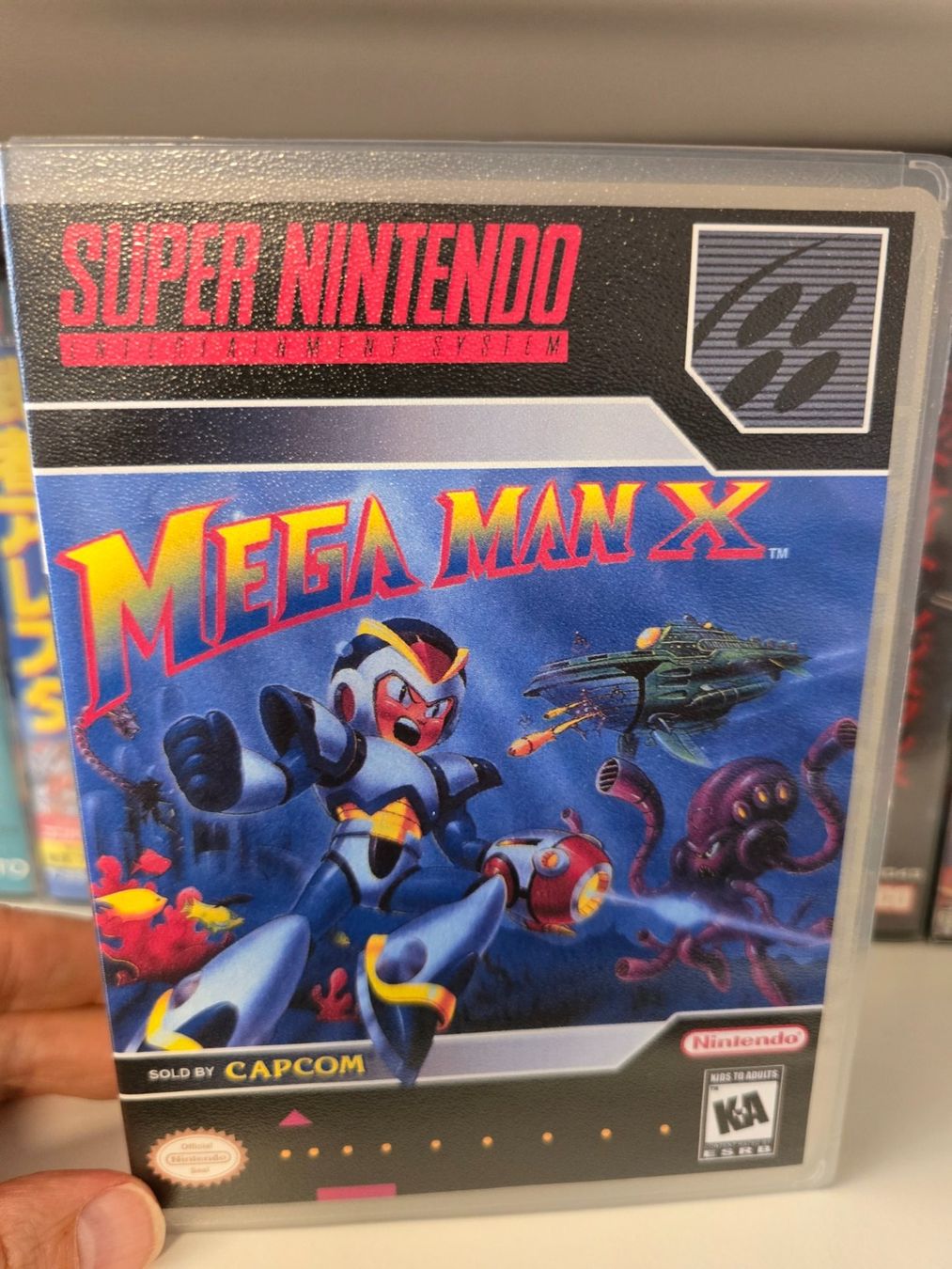 Giochi: Mega Man X - Super Nintendo - USA – Usato da Thonex venduto da mdriussi