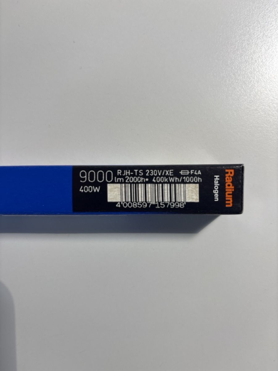 Lampade: Halogenstab 400W R7s – Nuovo e nell'imballaggio originale da Kirchleerau venduto da koerbel 1