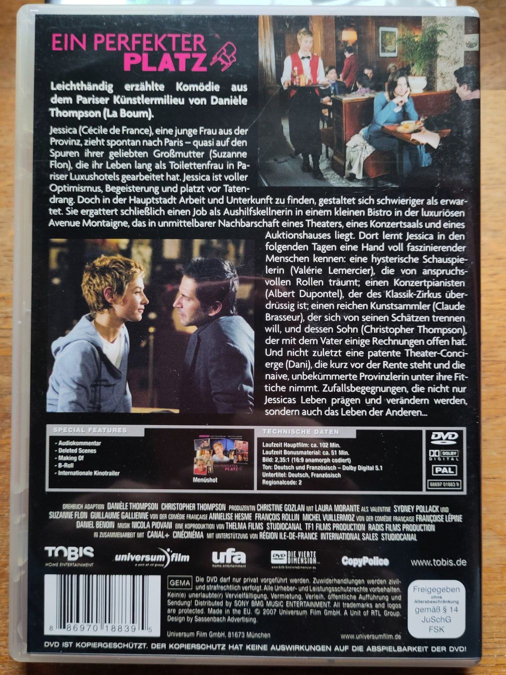 Alle DVDs: Film / DVD: Ein perfekter Platz – Gebraucht aus Muttenz von Laeckerlihamschter 1