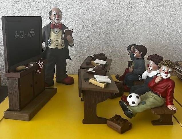 Statuette: Gilde Clown - die Schulklasse – Usato da Veltheim AG venduto da rolo71