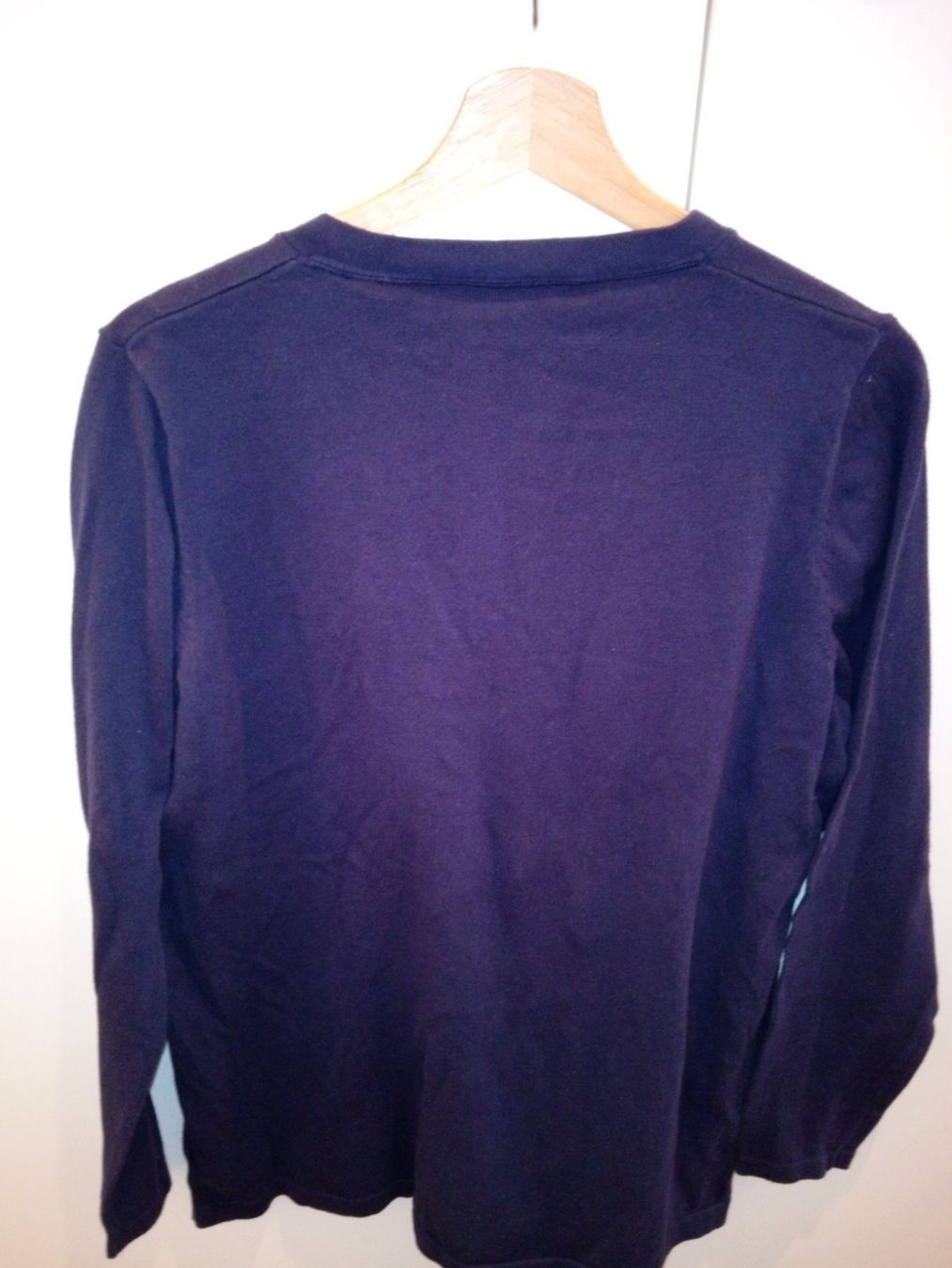 Maglioni & Felpe: Marineblauer, gerade geschnittener Pullover in 48 – Usato da Schwyz venduto da s.verkauf 1