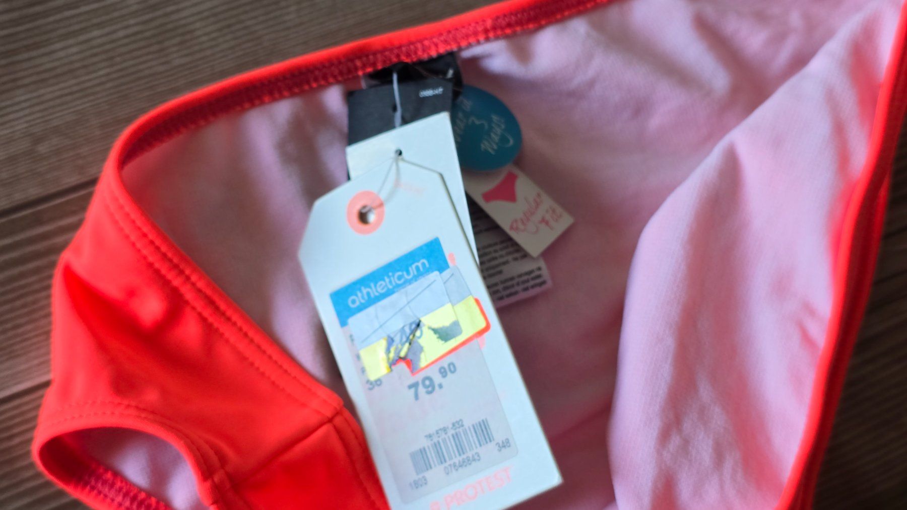 Protest Costumi da bagno & Bikini: Protest Bikini-Slip - 36 - Neon-Coral – Nuovo (secondo la descrizione) da Thalwil venduto da VitaMini 3