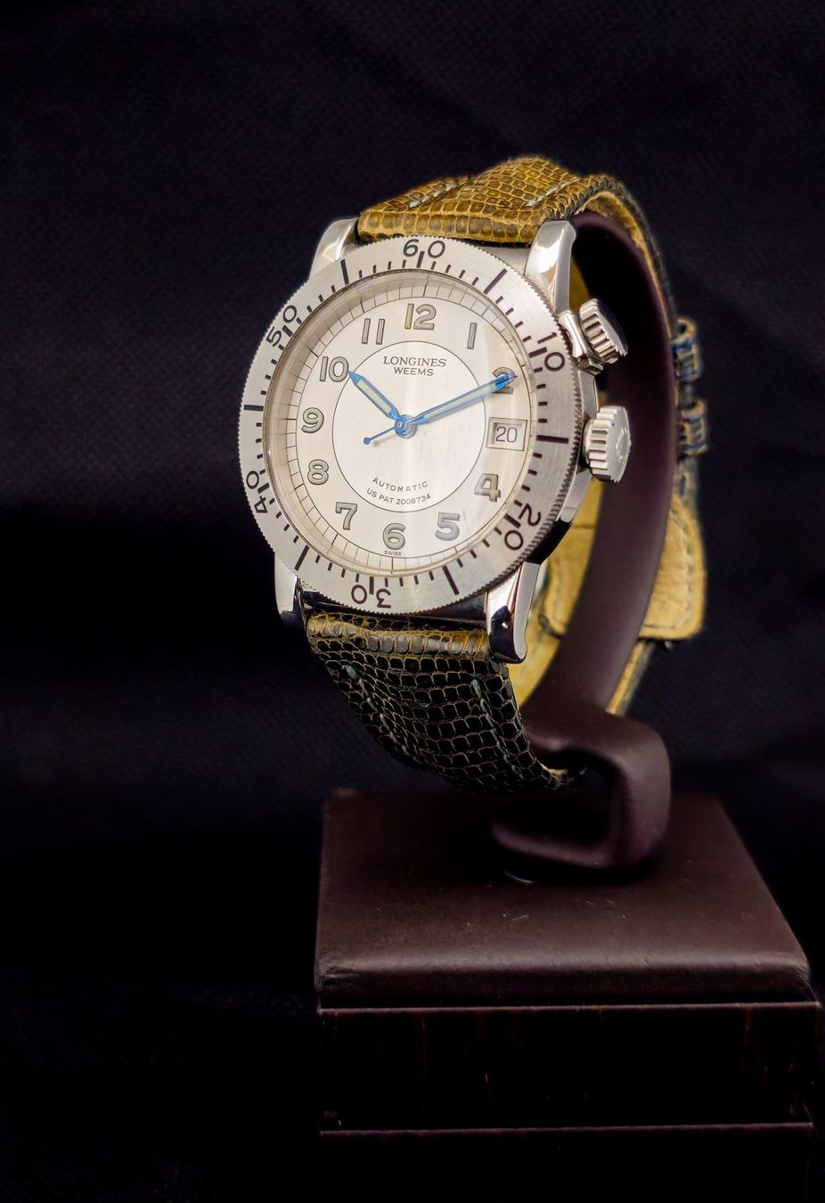 Longines Orologi: Longines Weems Navigation Automatikuhr mit Garantie – Usato da Lugano venduto da R.Riccardo 7
