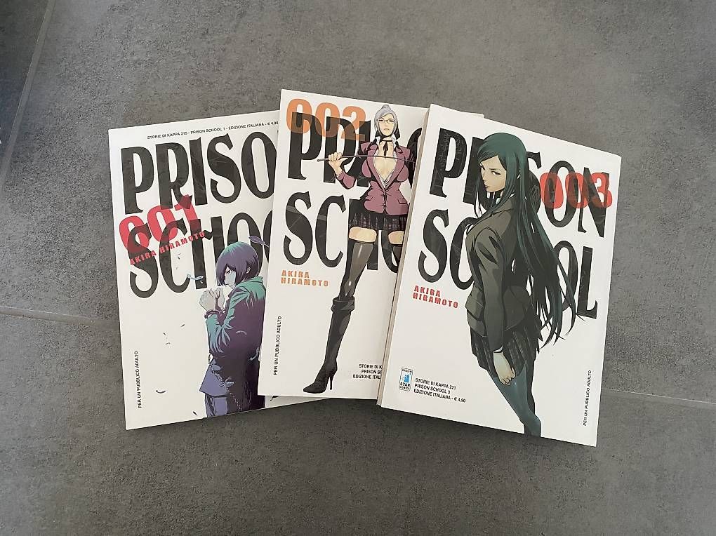 Fumetti: Prison school - Akira Hiramoto - 1-3 – Usato da Isone venduto da ish_x72x