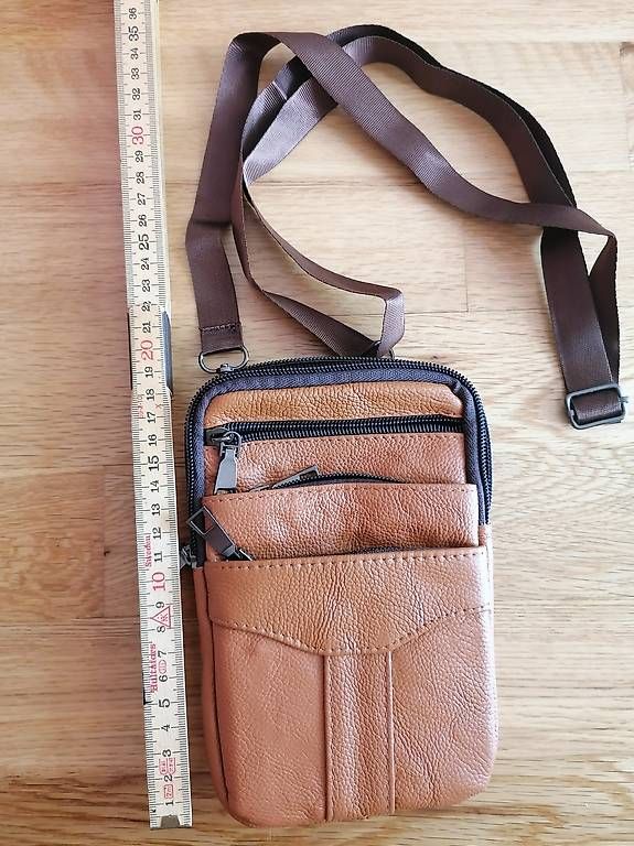 Taschen: Echtleder Umhänge-Gürteltasche Neu – Neu und originalverpackt aus Muri AG von goodmood17 4