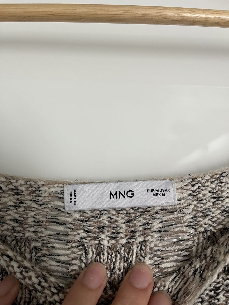 Mango Vestiti: Strickkleid Mango Gr M mit Fransen sommerlich leicht  – Nuovo (secondo la descrizione) da Zürich venduto da cel_cw9k 2