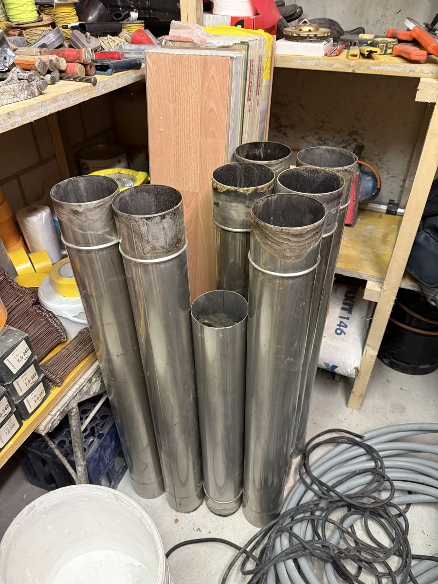 Camini: Inox kaminrohr komplett – Usato da Le Prese venduto da mantamanta02