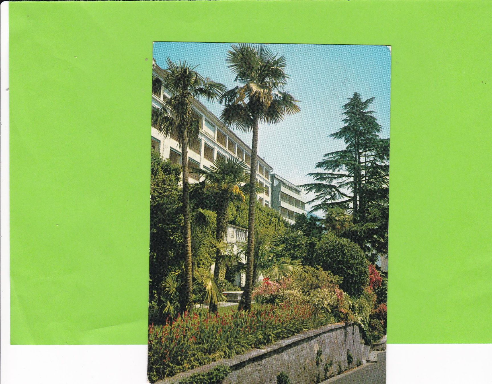 Cartoline postali: Clinica St. Croce-Orselina – Usato da St. Peterzell venduto da neckertal