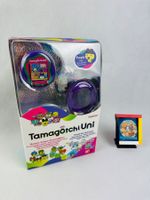 BANDAI Tamagotchi Uni Lila 6 Sprachen NEU / OVP