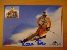 KARIN ROTEN (CH) SKISTAR  HANDSIGNIERT AK !