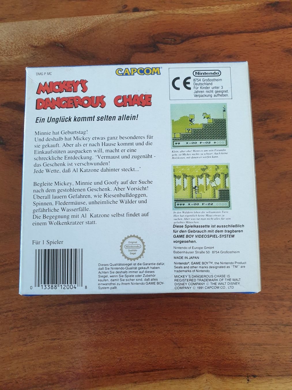 Nintendo Giochi: Mickey's Dangerous Chase OVP / Gameboy – Usato da Rain venduto da Laupia 1
