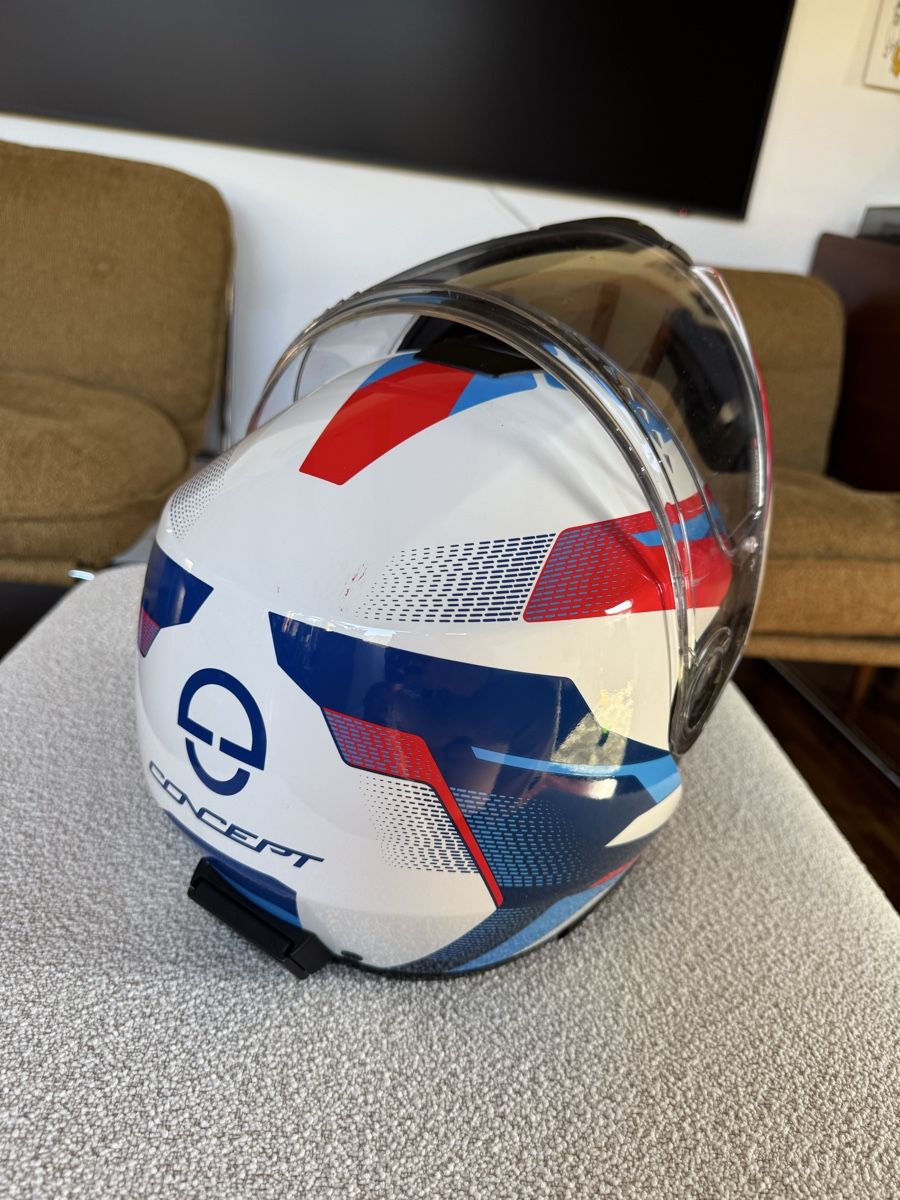 Schuberth Caschi & visiere: Casque moto Schuberth Concept Tracer Blue – Nuovo (secondo la descrizione) da Orvin venduto da Court_a_Berlin 2