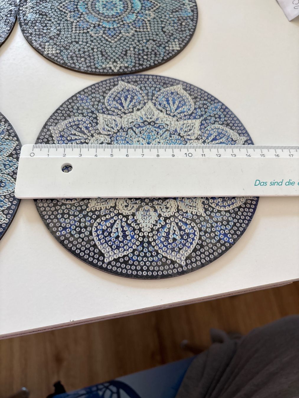 Bastelsets: Untersetzer Diamond Paiting – Neu (gemäss Beschreibung) aus Amriswil von SCHLOSSGEISTLI 1