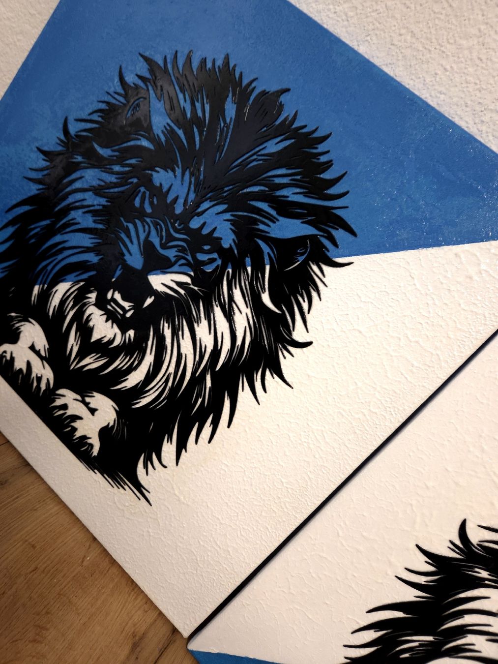 Gemälde: 2 x 50x50 Gemälde von mir gemalt – Neu und originalverpackt aus Zürich von Melossoap 1