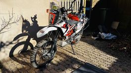 KTM 690 mit Rally Umbau