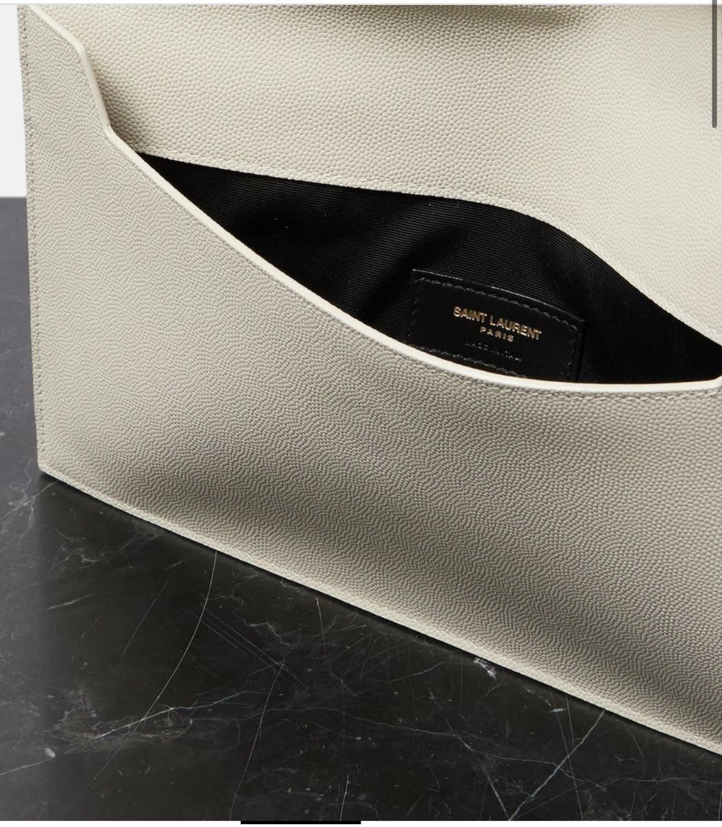 Saint Laurent Borse da donna: Saint Laurent Uptown leather clutch – Nuovo e nell'imballaggio originale da Zürich venduto da iul_9htt 1