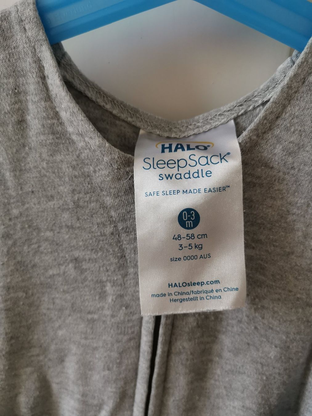 Schlafsäcke: Schlafsack HALO swaddle grau 0-3 Monate – Gebraucht aus Lufingen von Velutluna 1